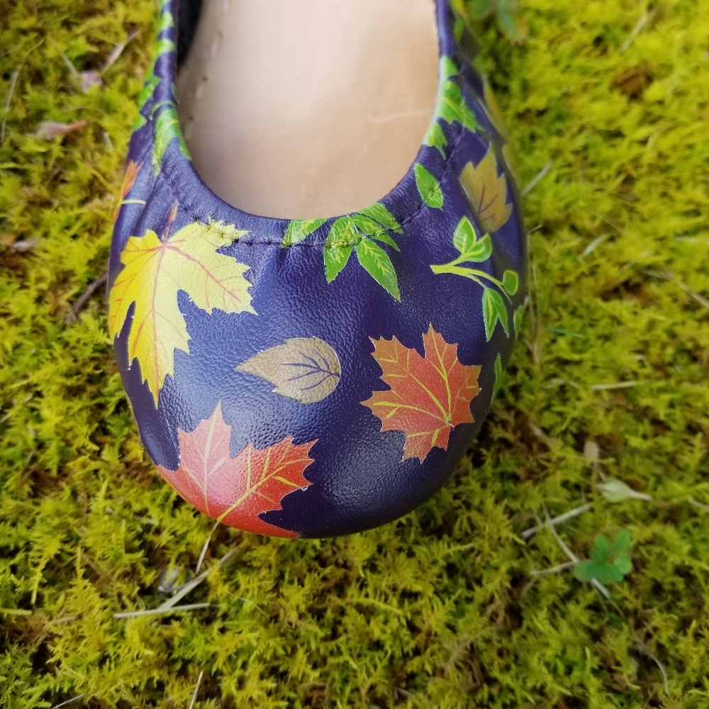 "All Fall" Tieks Size 7 (Taking Comissions) - Picture 3 of 14